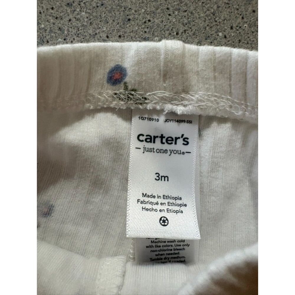 2 Carter's Bodysuits and 1 Pair of Leggings Size 3M *Never Worn - Picture 9 of 10